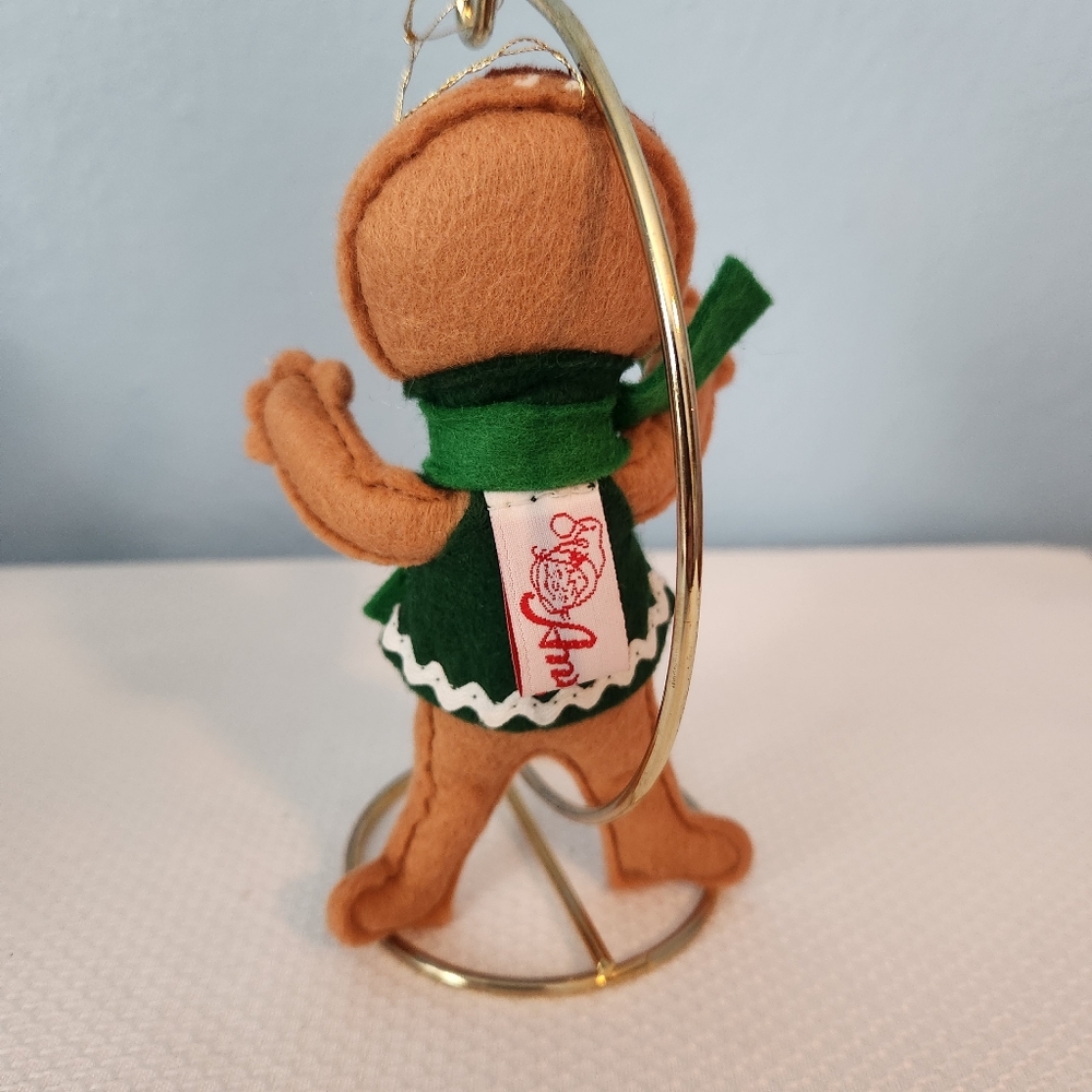 1991 Annalee Gingerbread Man Ornament Vintage 90s - Picture 3 of 6